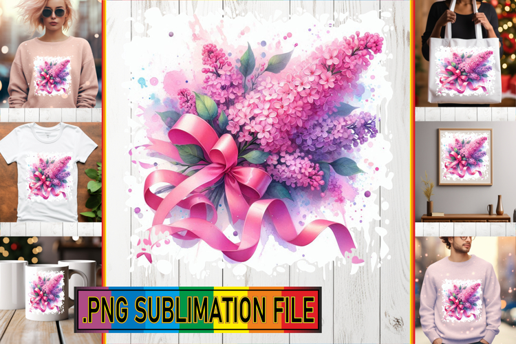 Sweet TOTE BAG Sublimation Ideas, Flowers