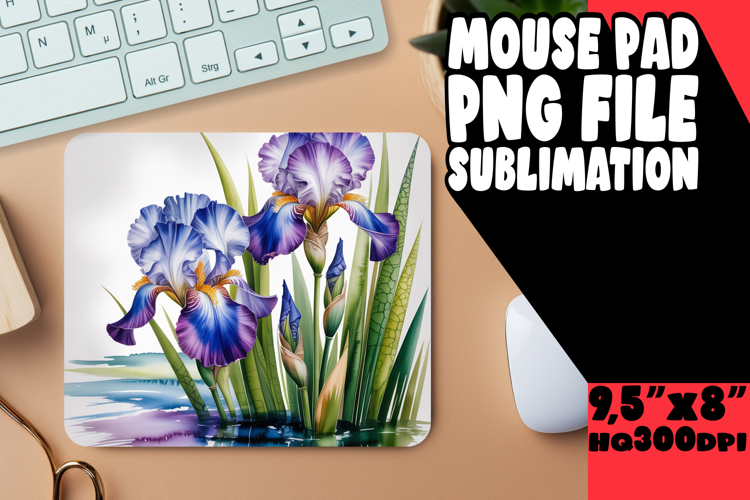 BRIGHT desk MAT Sublimation Magic, Flowers
