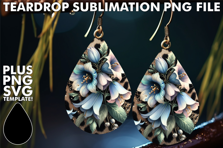 Sweet Teardrop Earrings Gift Ideas, Leopard Prints