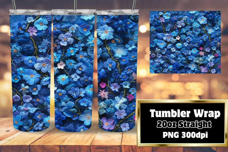 Funky Vibrant Abstract Pattern Sublimation Tumbler Design