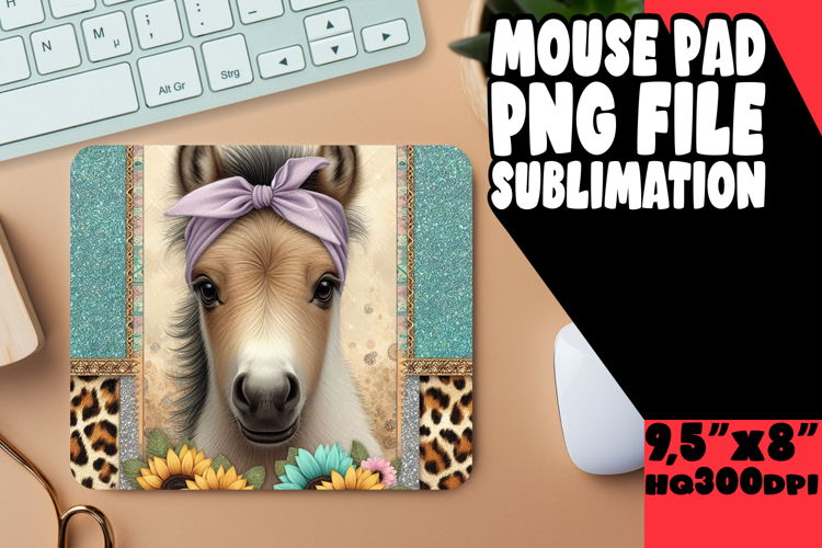 WHIMSICAL MOUSE PAD PNG DESIGN, Cute Animals