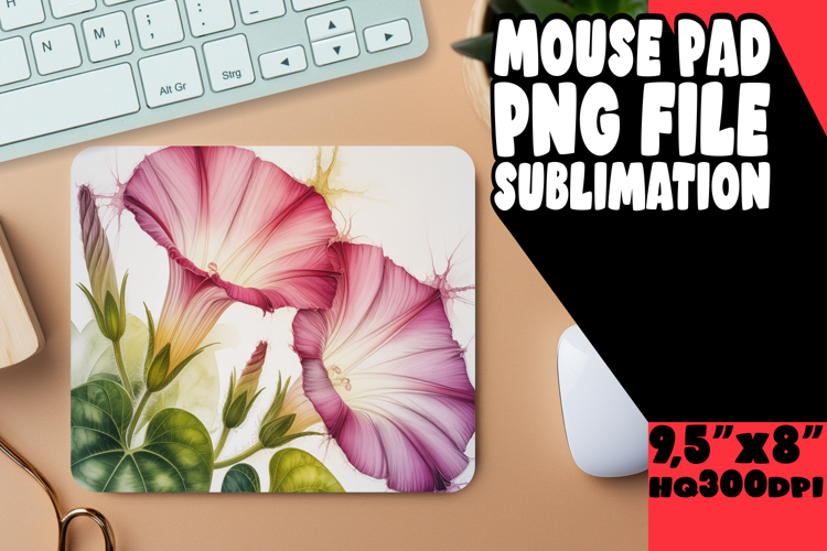 BRIGHT DESK MAT SUBLIMATION MAGIC, Flowers