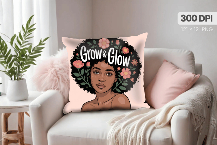 Black Girl Afro Png Image 3