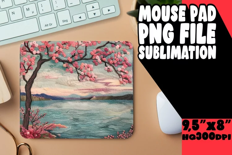 Captivating 3D Landscape Mouse Pad