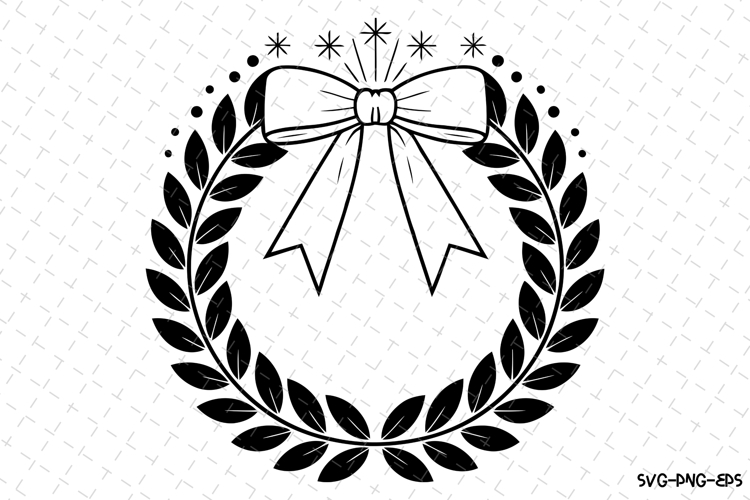 Christmas wreath Svg | Christmas Svg | Svg Cut Files