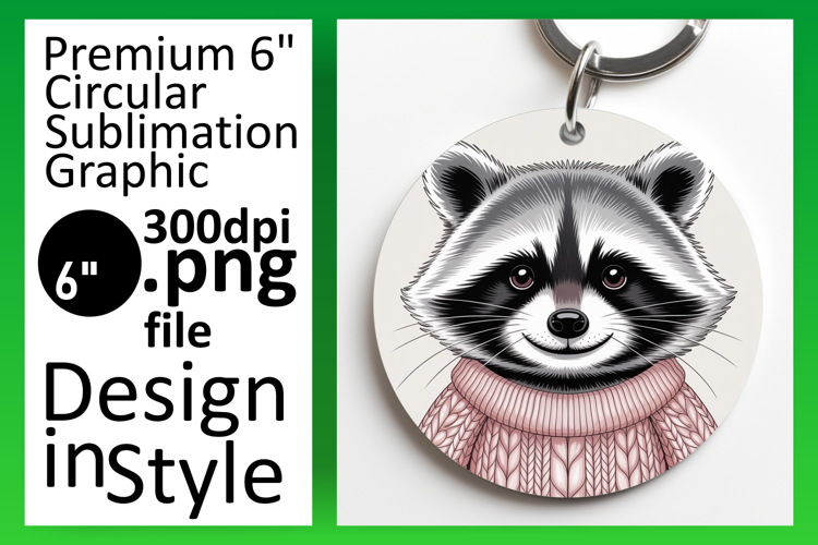 Charming Keychain Round Design PNG , Valenines Animals