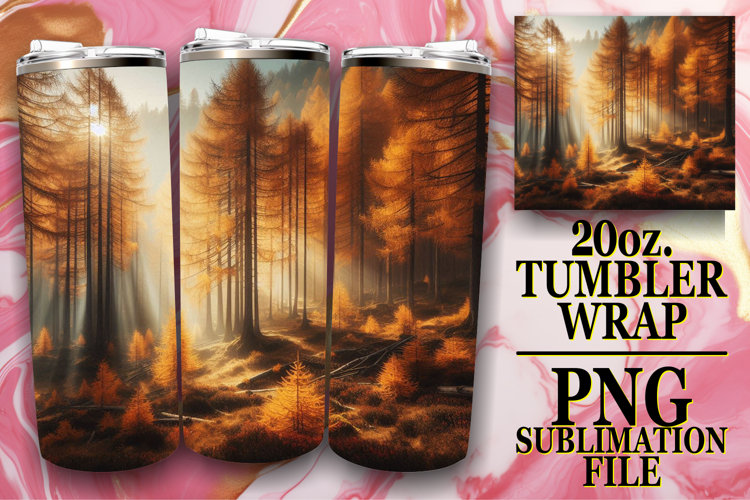 Thanksgiving Tumbler Wrap Image 19