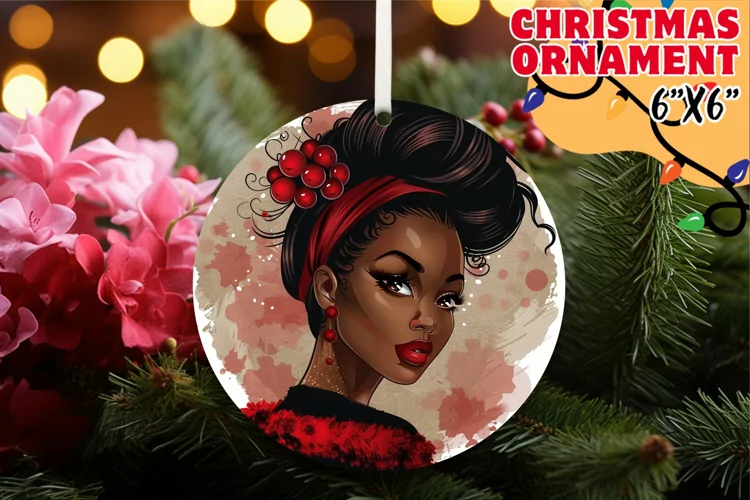 Enchanted Circle Keychain, Xmas Girl