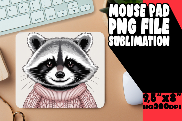 Luminous mouse PAD Artistic Style, Valenines Animals