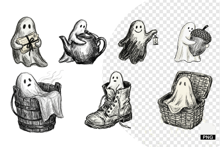 Halloween Ghost Clipart Image 2