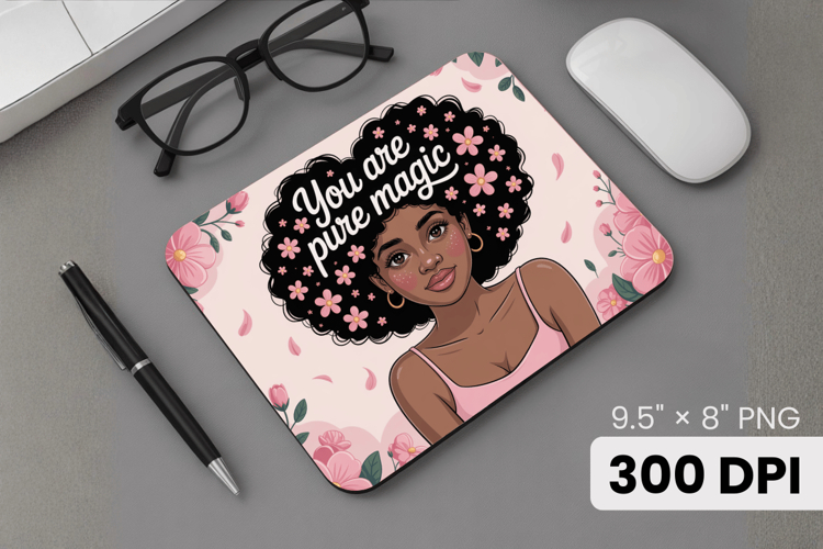 Black Girl Afro Png Image 4