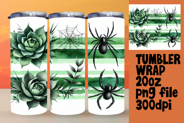 Sublimation Designs for 20oz Tumbler , Halloween