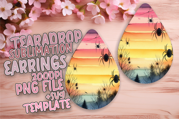Trendy Teardrop Design for DIY , Halloween