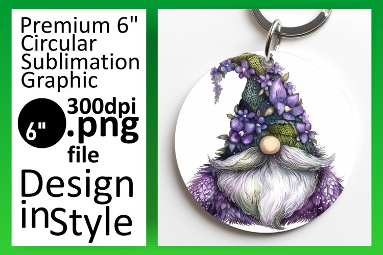 Cute Gnome Clipart Image 3