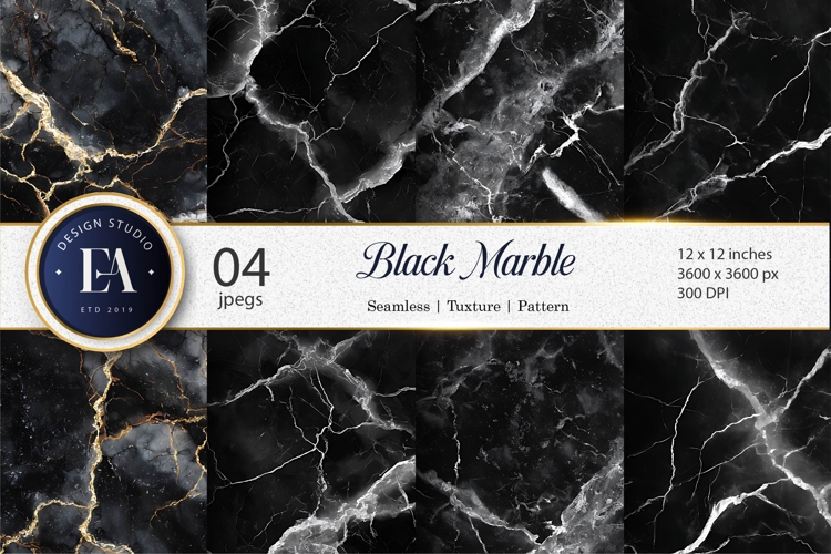 Black Marble Texture Image 22