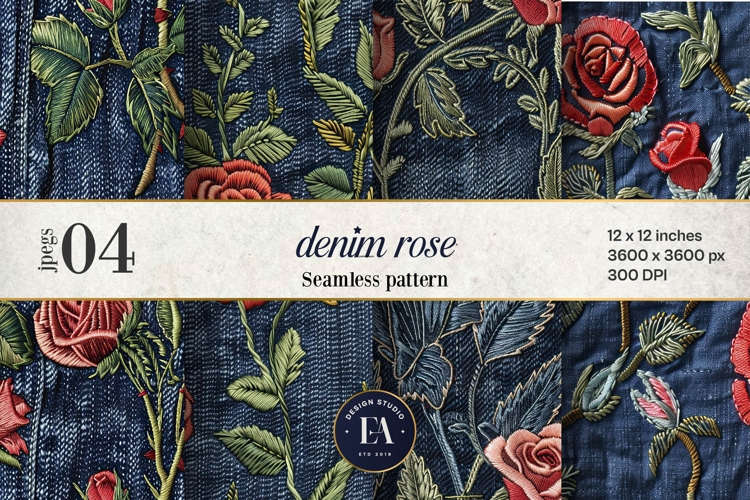 Floral Seamless Pattern Image 13