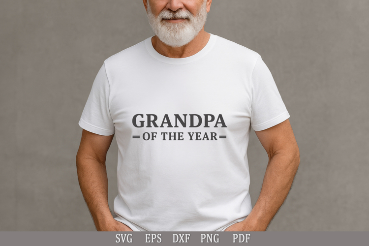 SVG Funny Grandpa Quote Design for T-Shirts and Gifts