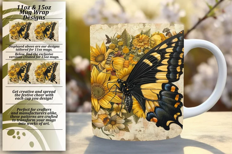 Enchanted Butterfly: Spring Mug - 11oz & 15oz