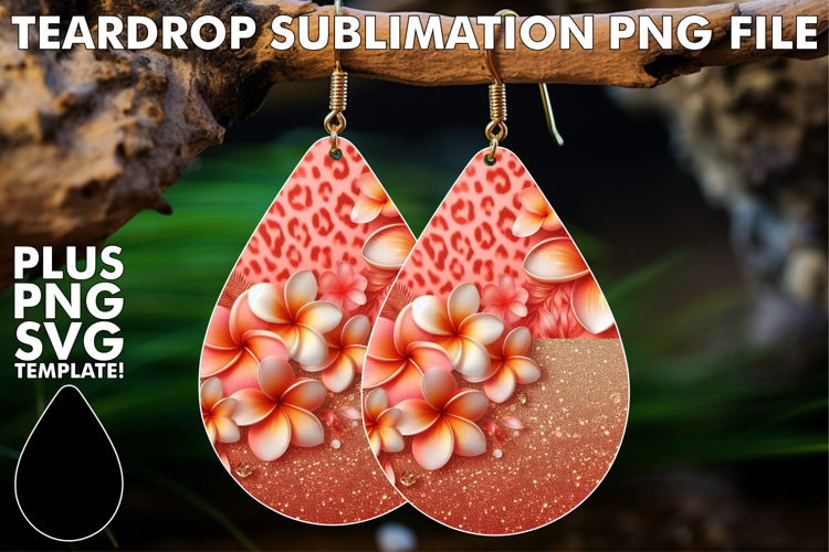 Joyful Teardrop Earrings Designs, Leopard Prints