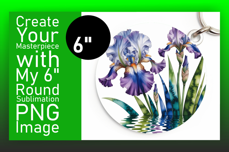 Gorgeous Circle Design Coaster Template , Flowers