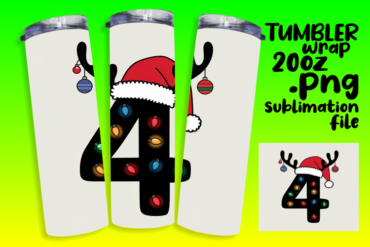 Christmas Tumbler Wrap Image 11