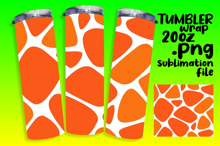 Abstract Neon Vortex Sublimation Wraps 20oz example image 1