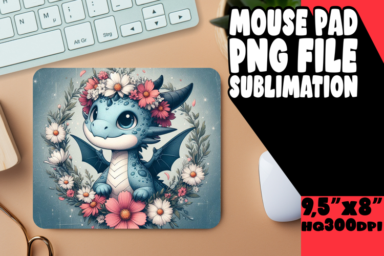 JOYFUL mouse MAT Playful Ideas, Dragon