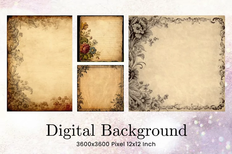 Vintage Paper Background Old Paper Letter Classic Wallpaper
