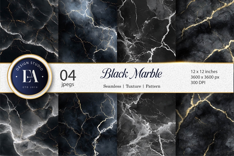Black Marble Texture Image 20