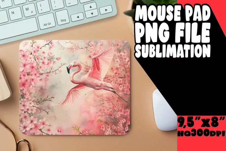 Tropicana Treasures Flamingo Mouse Pads