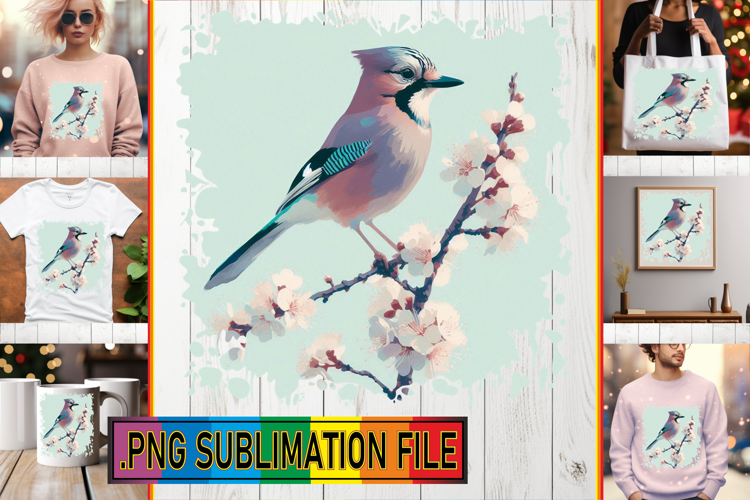 Bright Tote Bag Art Ideas PNG, Birds