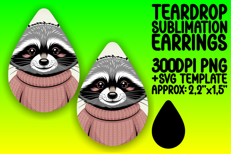 Creative Teardrop Design for Crafting , Valenines Animals