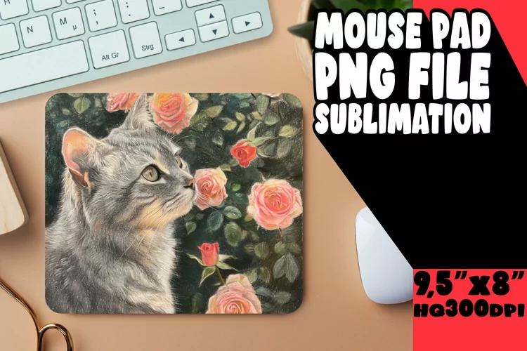 Hilarious Cat Lover's Desk Mat