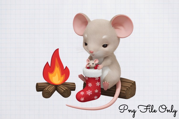 Boho Christmas Clipart Image 19