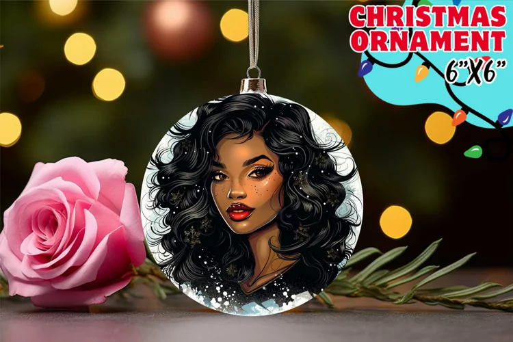 Playful Car Coasters Sublimation, Xmas Girl