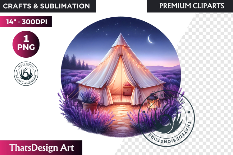 Purple Flower Clipart Image 7