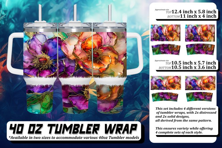 Summer Blossoms: Flower Sublimation Design example image 1
