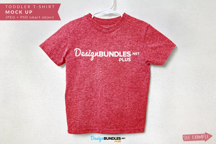 Toddler T-shirt mock up