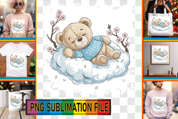 Unique PNG TSHIRT Magic, Teddy Bear