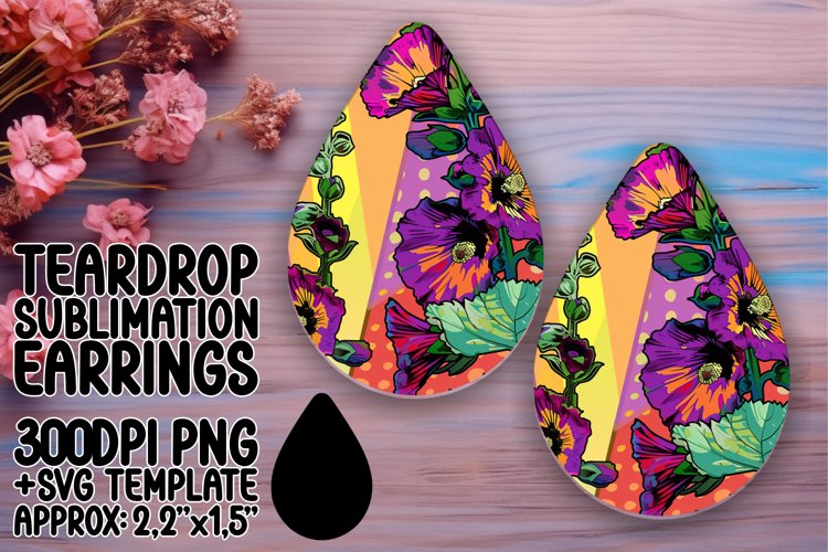 Dynamic Flower Pattern Sublimation Wraps example image 1