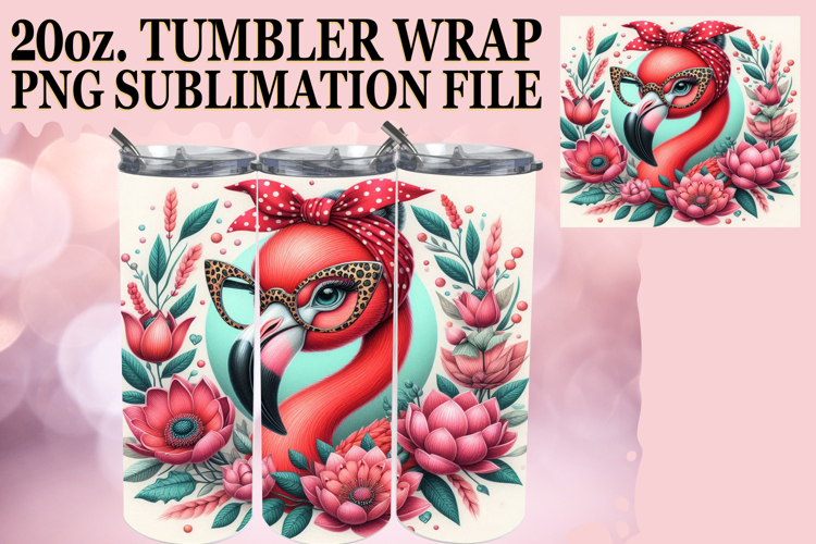 Gentle Thoughts 20oz tumbler wrap, Cute Animals