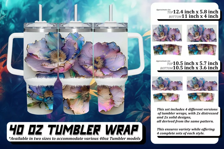 Botanical Bliss: Pattern Sublimation Assortment