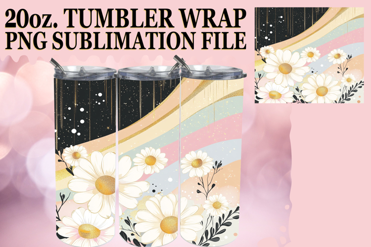 Magical Gifts 20oz tumbler wrap, Rainbow