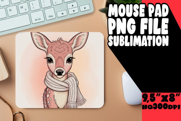 BLISSFUL desk MAT Gift Ideas, Valenines Animals