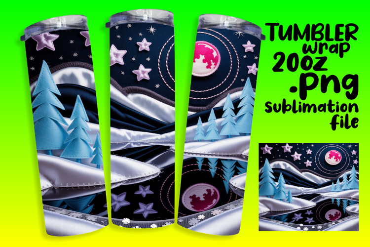 Christmas Tumbler Wrap Image 10