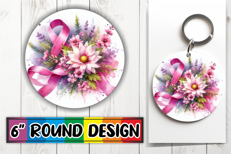 Joyful Round Designs for Holidays, Flowers