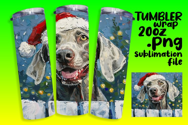 Christmas Tumbler Wrap