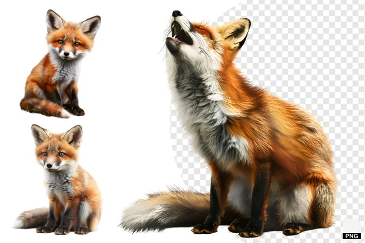 Autumn Fox Clipart