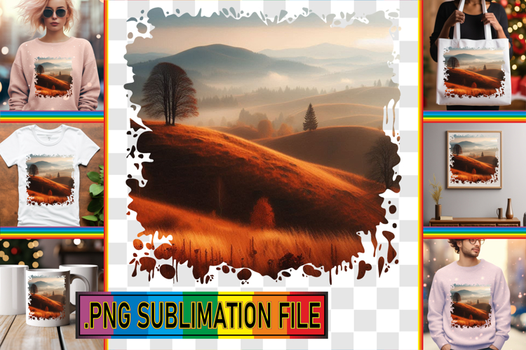 Timeless PNG TSHIRT Art, Autumn