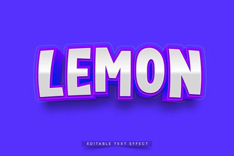 Editable Text Effect for Illustrator. Vector Graphic styles